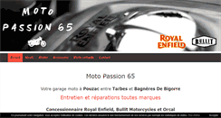 Desktop Screenshot of motopassion65.com